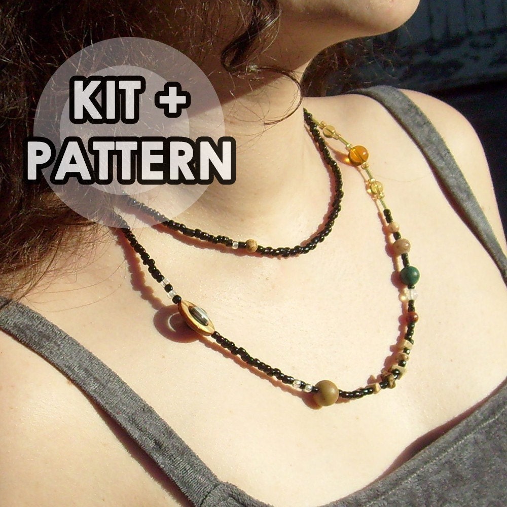 Kit - Solar System Necklace - Proportional Distances