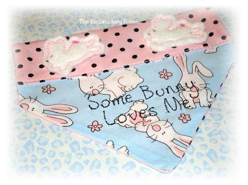Easter Bunny Pet Bandanna -- For Small Breeds