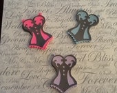 Corsets for Scrapbooks, High Chair Banners, Cards, Etc