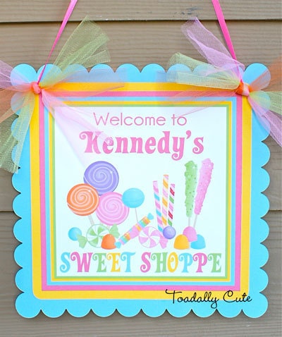 Sweet Shoppe, Door Sign, personalized Il_170x135