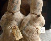 Primitive Halloween Tall GHost SHelf Sitter