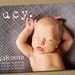 Baby Boy Birth Announcement Printable (Luke baby boy, girl baby announcement)