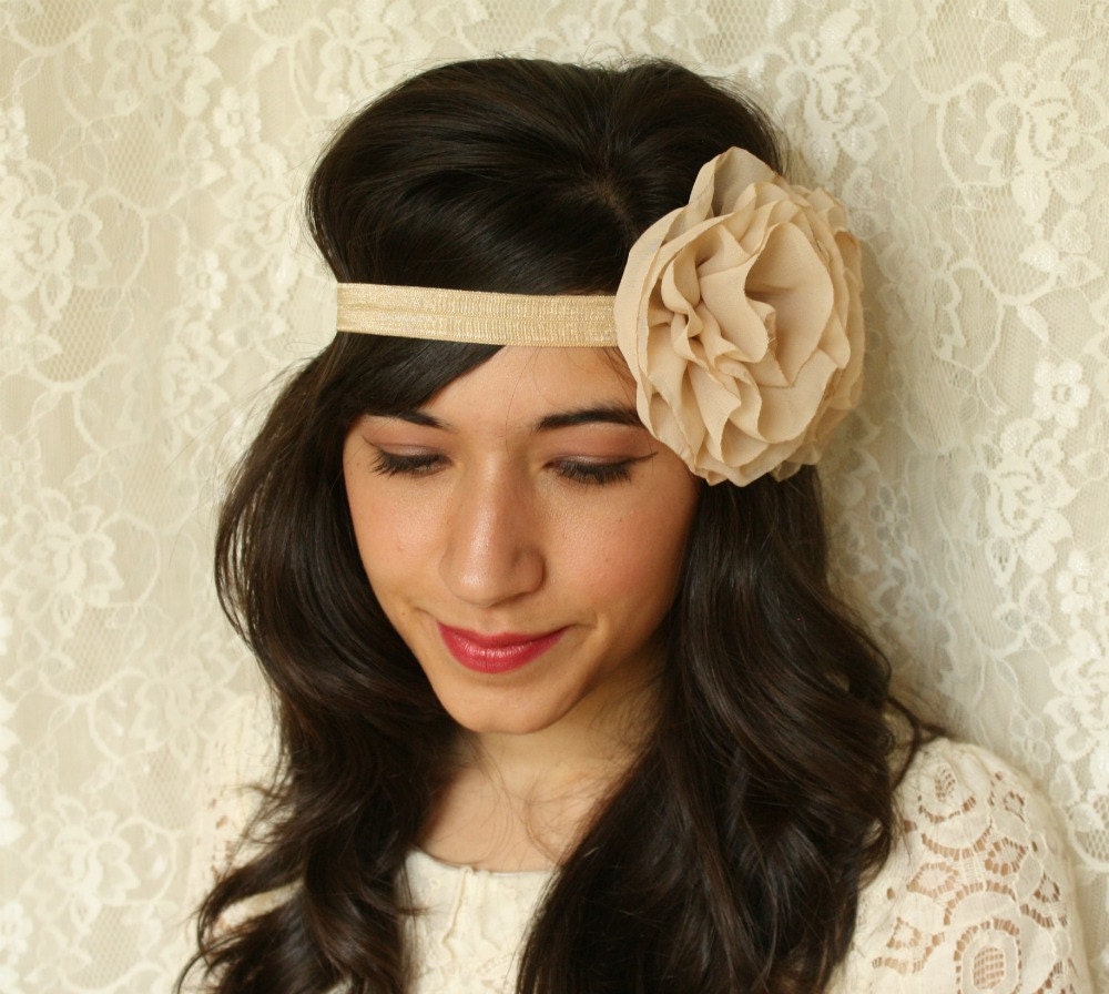 Miss Margaret - Double Flower Headband