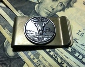 Money Clip with Montana State Quarter