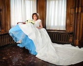 Bridal Bliss - Double Layer 4-Tier Soft Chiffon Crinoline