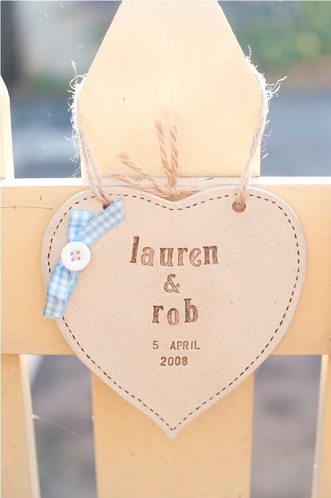 Buttons and Bows - Ceramic Wedding Heart