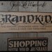 Primitive, Folk Art ,Grandkids Wall Sign
