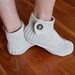 INSTANT DOWNLOAD - Knitting Pattern (PDF file) Winter Boots - Adult sizes