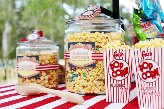 Movie Night Birthday Party Collection - DIY Printable