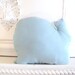 Plush Yellow Snail Pillow. Woodblock Printed. Customizable Colors. Made to Order.