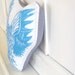 Plush Owl Pillow. Hand Woodblock Printed. Choose ANY Color. Made to Order.