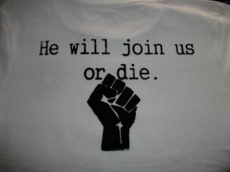 He will join us or die Darth Vader Quote Dark Side Jedi Star Wars TShirt  Star Wars Rap