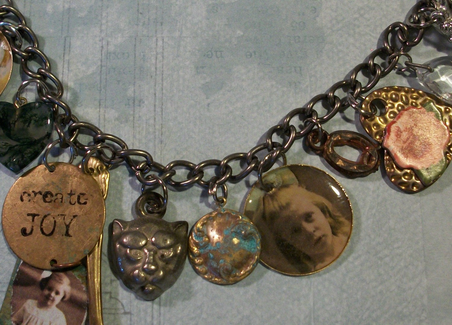 Vintage Charm Bracelet