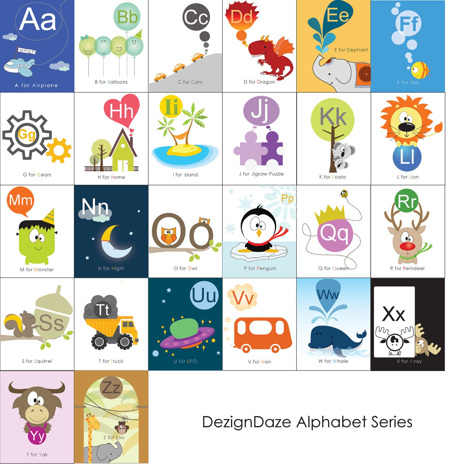 Alphabet Cards Printable