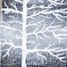 White Tree mini painting 2.5x3.5