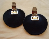 Free shipping 6pairs(12pcs) of synthetic leather back shoe clips