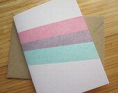 Stripes - Pink and Blue make Purple