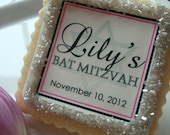 Bat Mitzvah Custom Cookie Favors