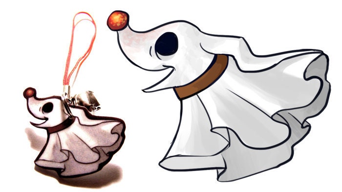 Zero Nightmare Before Christmas phone charm