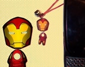Iron Man phone charm
