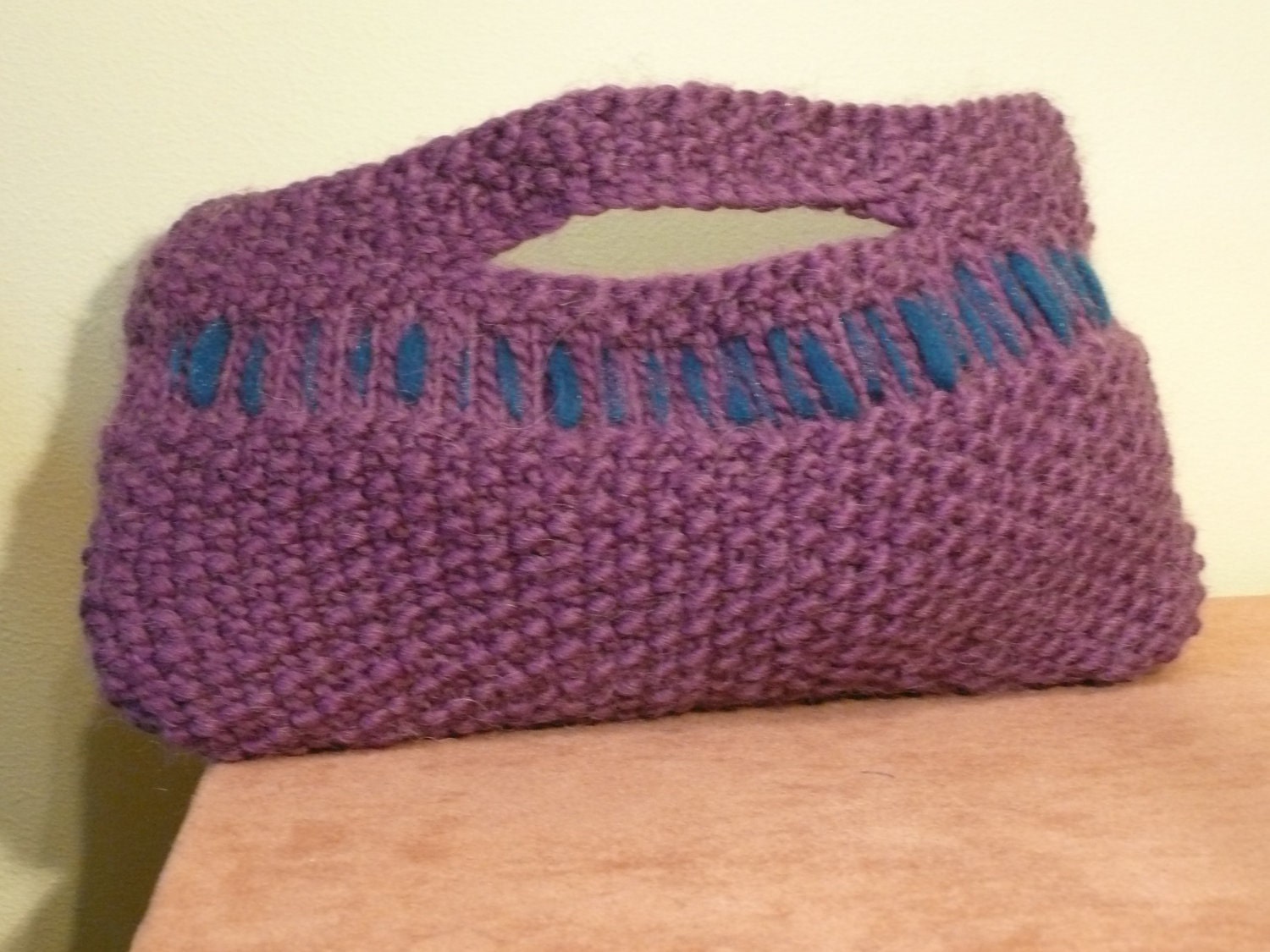 Knitted Clutch Bag