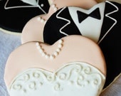Gown and Tuxedo Hearts