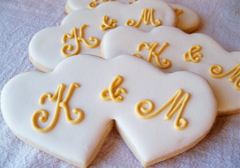 Double Monogrammed Heart