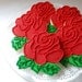 1 dozen Red Rose Cookies