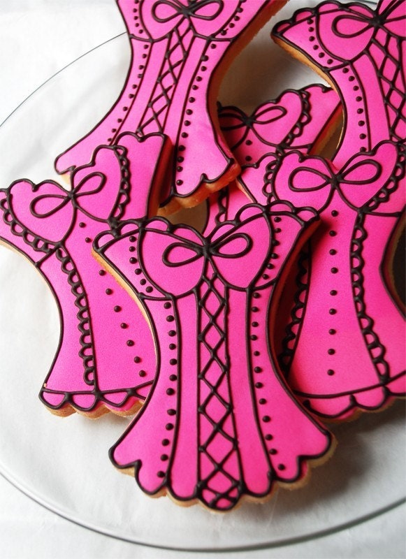 Sexy Corset Cookies