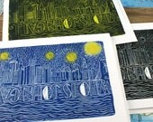 Who Is John Galt Set of THREE Greeting Cards (3) Inspired By Atlas Shrugged