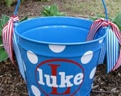 Personalized Easter Bucket 10 QT assorted colors