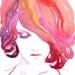 Print of Watercolor Fashion Illustration 8.5" x 11". Titled  - Viola