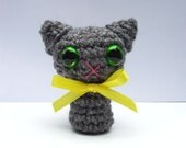 Tiny Crocheted Cat (All Colors Available)