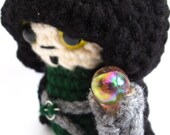 Tiny Druid Crocheted Customizable