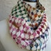 The Diamond Exchange Crochet Scarf - PATTERN / PDF