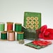 Vintage Sewing Supplies - Sewing Notions in a Tea Tin - Pink and Green Seamstress Gift