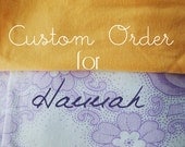 Custom Order Wedding Cake Bunting