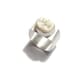 Sterling Silver and Human Tooth Ring