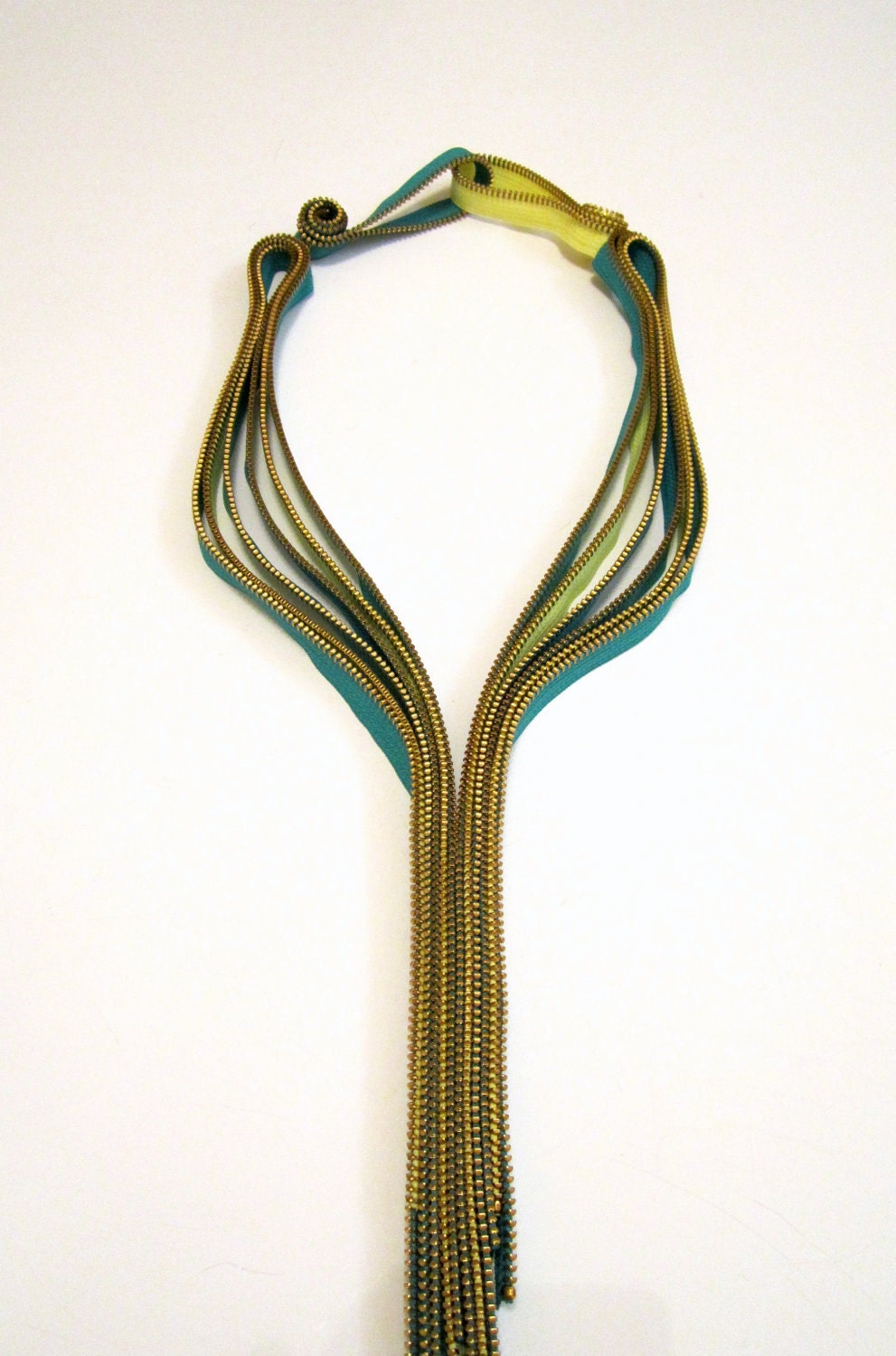 GOLD Zipper Necklace
