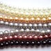 Custom order necklaces braided twisted chunky statement pearl necklace