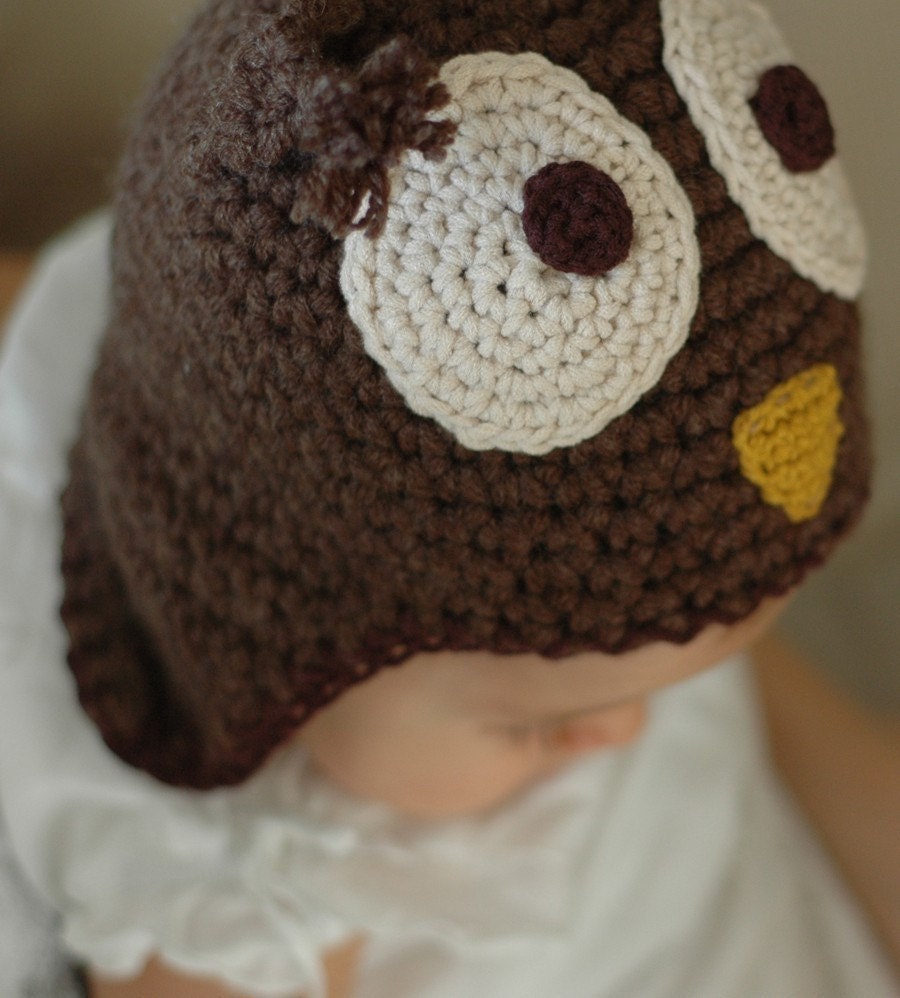 RESERVED LISTING Owl Hat