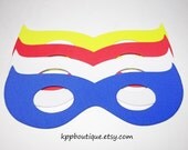 Girl Superhero Foam Masks Party Pack (24) ASSORTED PACK