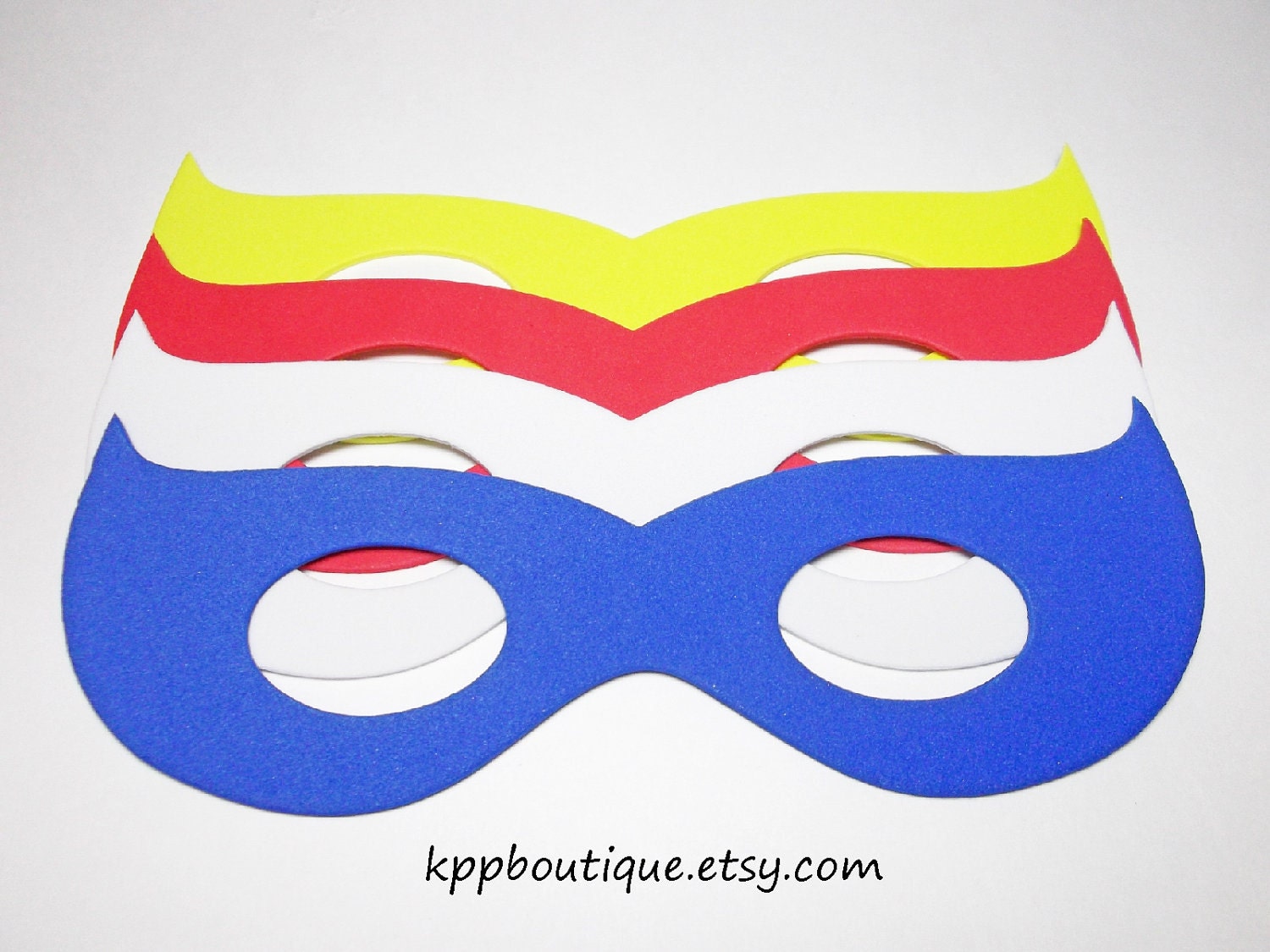 Girl Superhero Foam Masks Party Pack (24) ASSORTED PACK