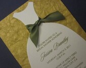 Sassy Bridal Shower/Quinceanera Invitation (Set of 25)