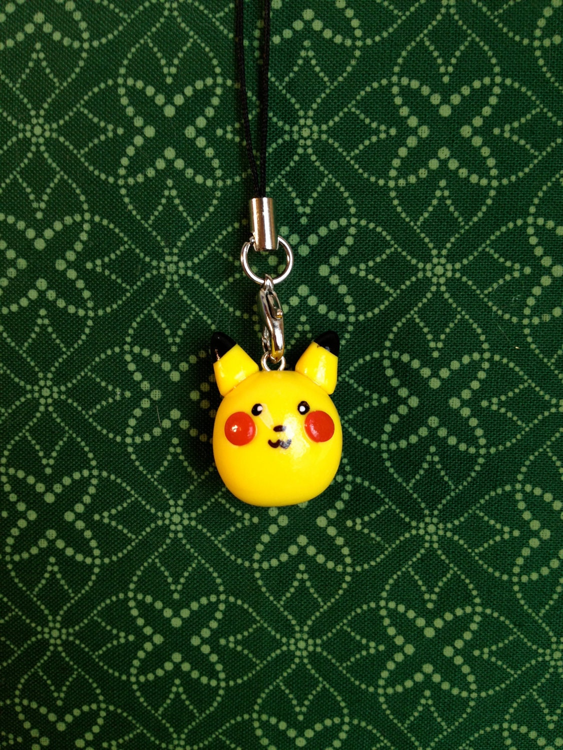 Pikachu Pokemon Cell Phone Strap (Choice of Straps)