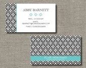 Italian Scallop Calling Cards, Call Me Cards, Business Cards - Set of 100 Il_170x135