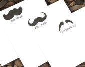 Hey Mister Stationery - Set of 20 flat cards by Flair Designery