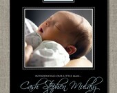 Sweet Face Baby Boy - Photo Birth Announcement by Flair Designery Il_170x135