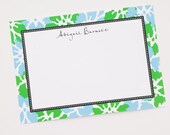 Personalized Stationery - It's Spring - Set of 12 flat cards
