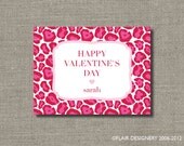 My Leopard Valentine Sticker or Gift Tag - Set of 25 by Flair Designery Il_170x135